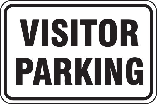 VISITOR PARKING (BLACK/WHITE)