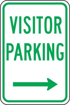 VISITOR PARKING ---->
