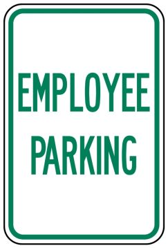 Traffic, Legend: EMPLOYEE PARKING