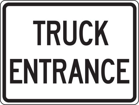 TRUCK ENTRANCE