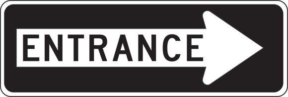 ENTRANCE (CHOOSE ARROW)