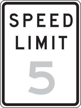 SPEED LIMIT ___
