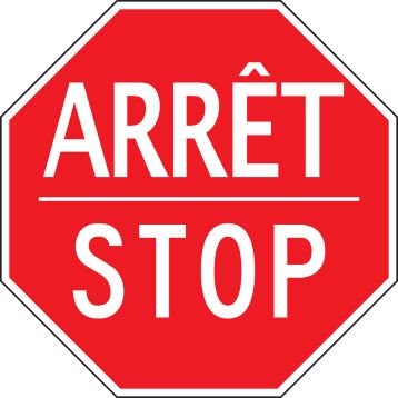 ARRÊT / STOP