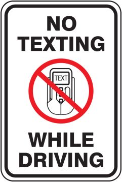 NO TEXTING WHILE DRIVING