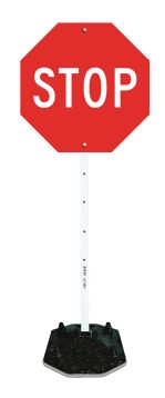 PORTABLE STOP SIGN KIT, portable stop signs