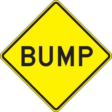 Traffic Sign, Legend: BUMP