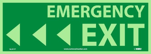 EMERGENCY EXIT SIGN