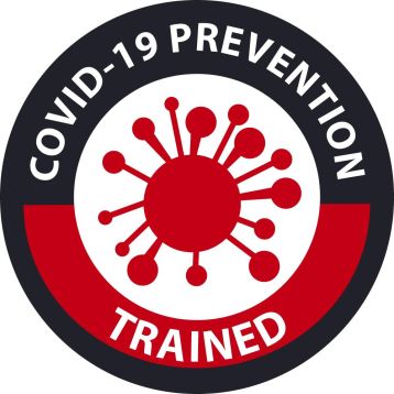 COVID-19 PREVENTION TRAINED LABEL