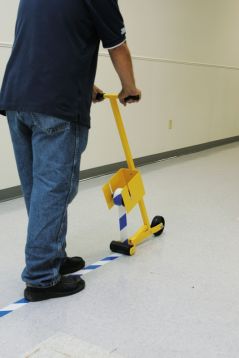 MARKING TAPE FLOOR APPLICATOR