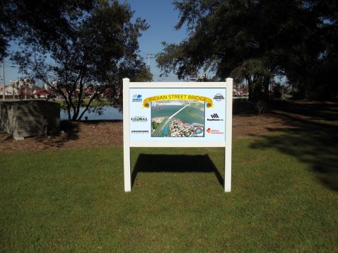 HALLMARK STYLE DECORATIVE SIGN POSTS, pvc sign frames
