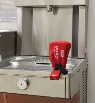 water fountain lockout
