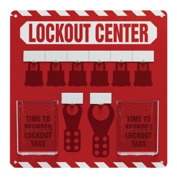 6-Padlock Lockout Store-Board™