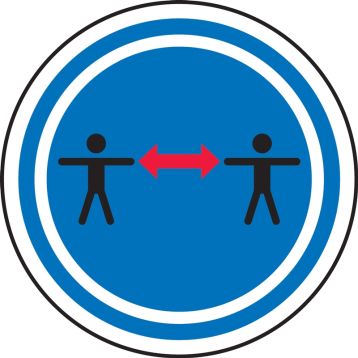 Social Distance Symbol