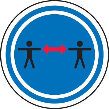 Social Distance Symbol