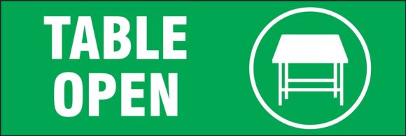 TABLE OPEN