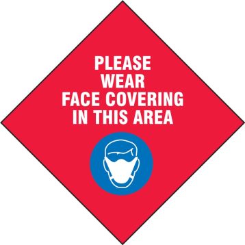 Please Wear Face Covering In This Area