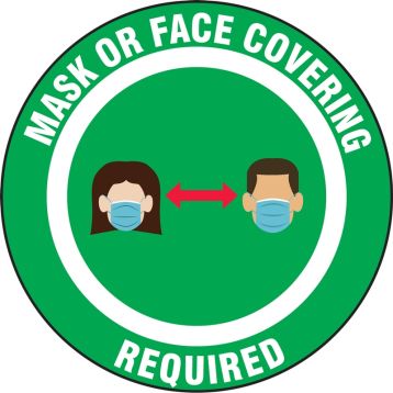 Mask Or Face Covering Required