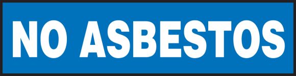 NO ASBESTOS