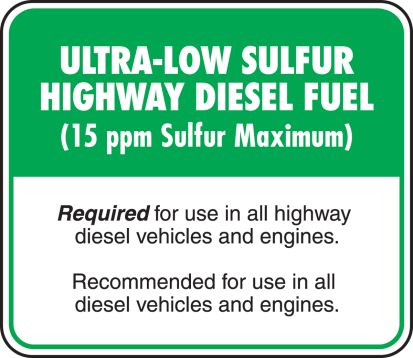 ULTRA-LOW SULFUR HIGHWAY DIESEL FUEL ...