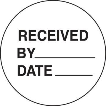 RECEIVED BY ___ DATE ___