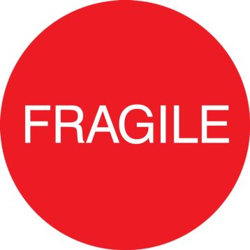 Organization / 5S / Lean, Legend: FRAGILE