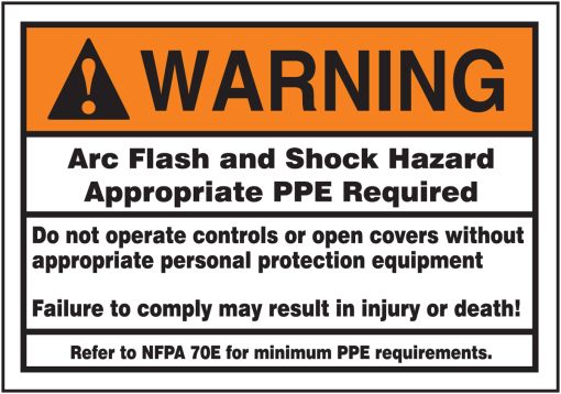 ARC FLASH LABELS