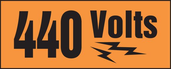 440 VOLTS (W/GRAPHIC)