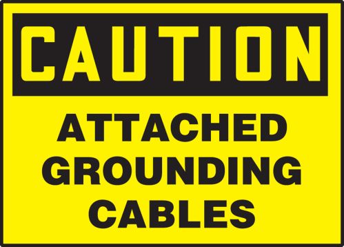 ATTACHED GROUNDING CABLES