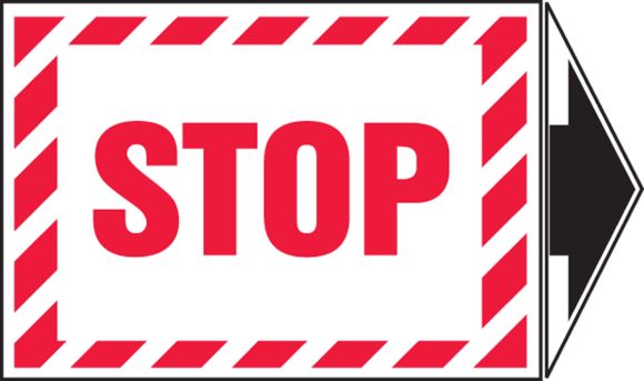 STOP (+ARROW)