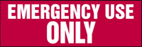 EMERGENCY USE ONLY