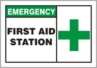 FIRST AID STATION (W/GRAPHIC)