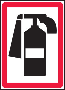 FIRE EXTINGUISHER SYMBOL