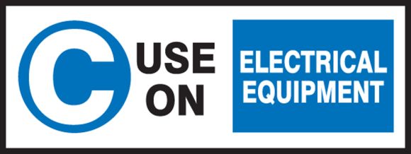 C USE ON ELECTRICAL EQUIPMENT
