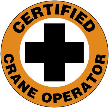 Qualified Fork Lift Operator Hard Hat Decal Hardhat Sticker Helmet Label H107 