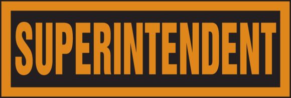 SUPERINTENDENT
