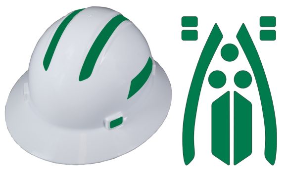Viz-Kit™ Reflective Hard Hat Visibility Kits: ERB™ Brand Hard Hats