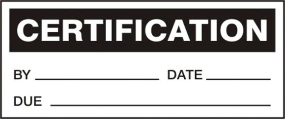 CERTIFICATION