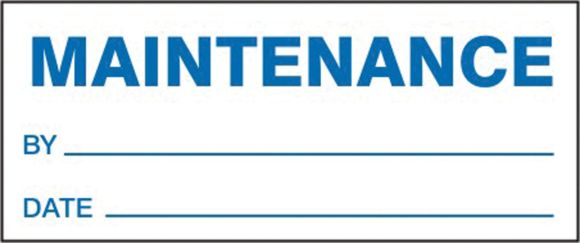 MAINTENANCE