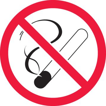 Safety Label, Legend: NO SMOKING