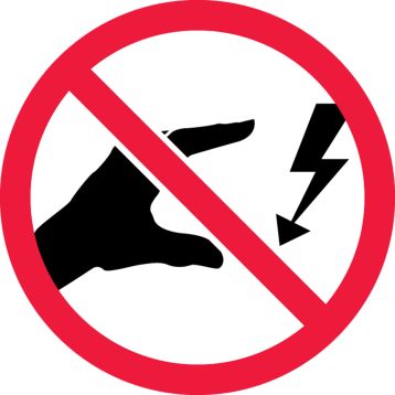 DO NOT TOUCH ELECTRICAL HAZARD