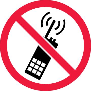 NO PORTABLE TRANSMITTERS