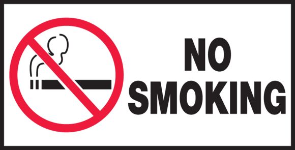NO SMOKING (W/GRAPHIC)