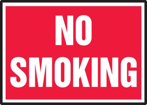 NO SMOKING