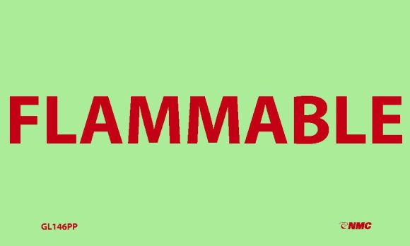 FLAMMABLE SIGN