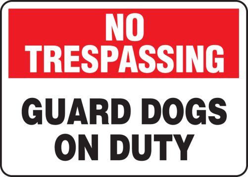 Guard Dogs On Duty