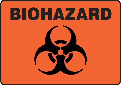 BIOHAZARD SIGN