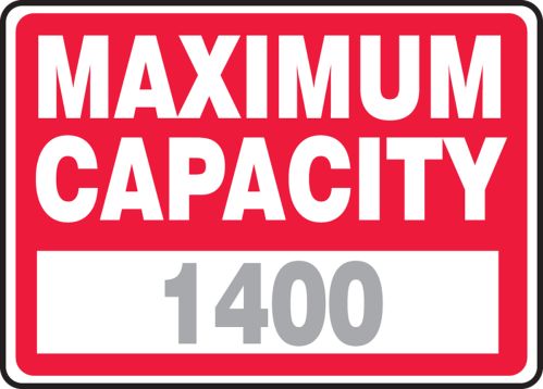 MAXIMUM CAPACITY ___