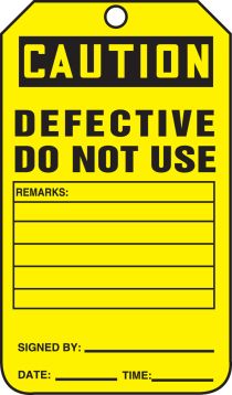 DEFECTIVE DO NOT USE