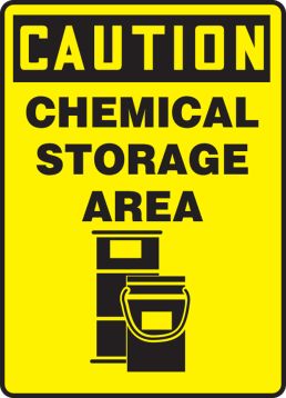 CHEMICAL STORAGE AREA (W/GRAPHIC)