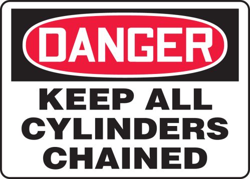 KEEP ALL CYLINDERS CHAINED